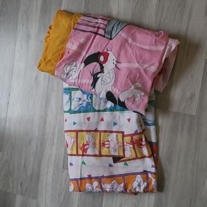 Vintage Looney Tunes Unmatched Sheet Set
